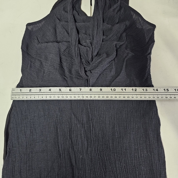 LUSH Black Sleeveless Jumpsuit Rompers,  Medium - Picture 10 of 11